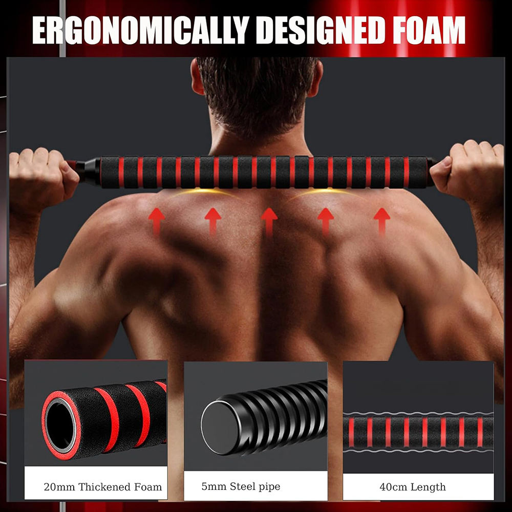 Foam Connector Rod | Convert Dumbbells to Barbell | Home Gymer