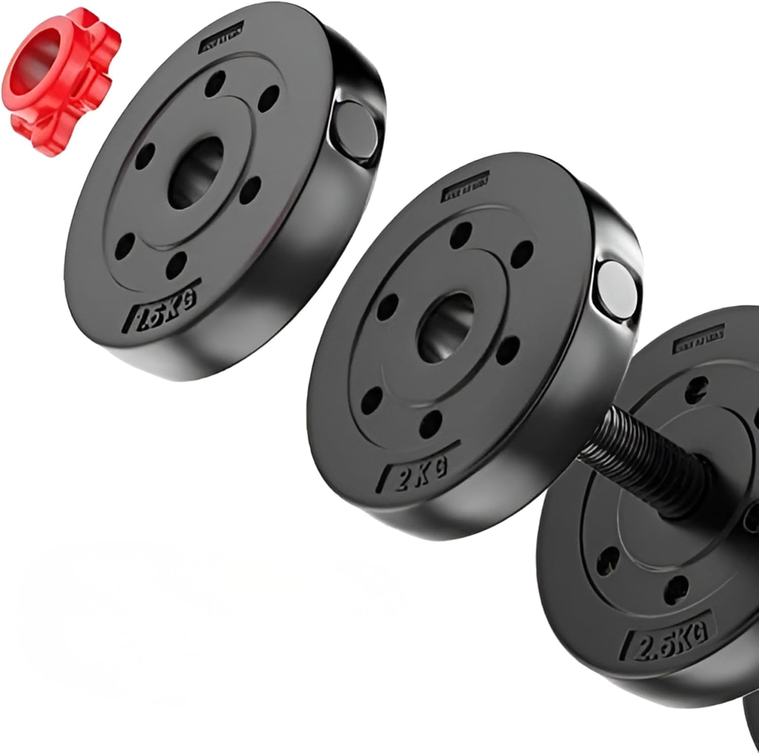 50 KG Adjustable Dumbbells And Barbells