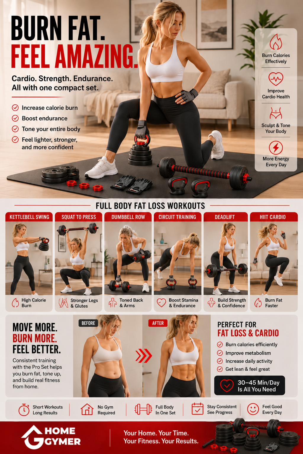 Pro set home gymer